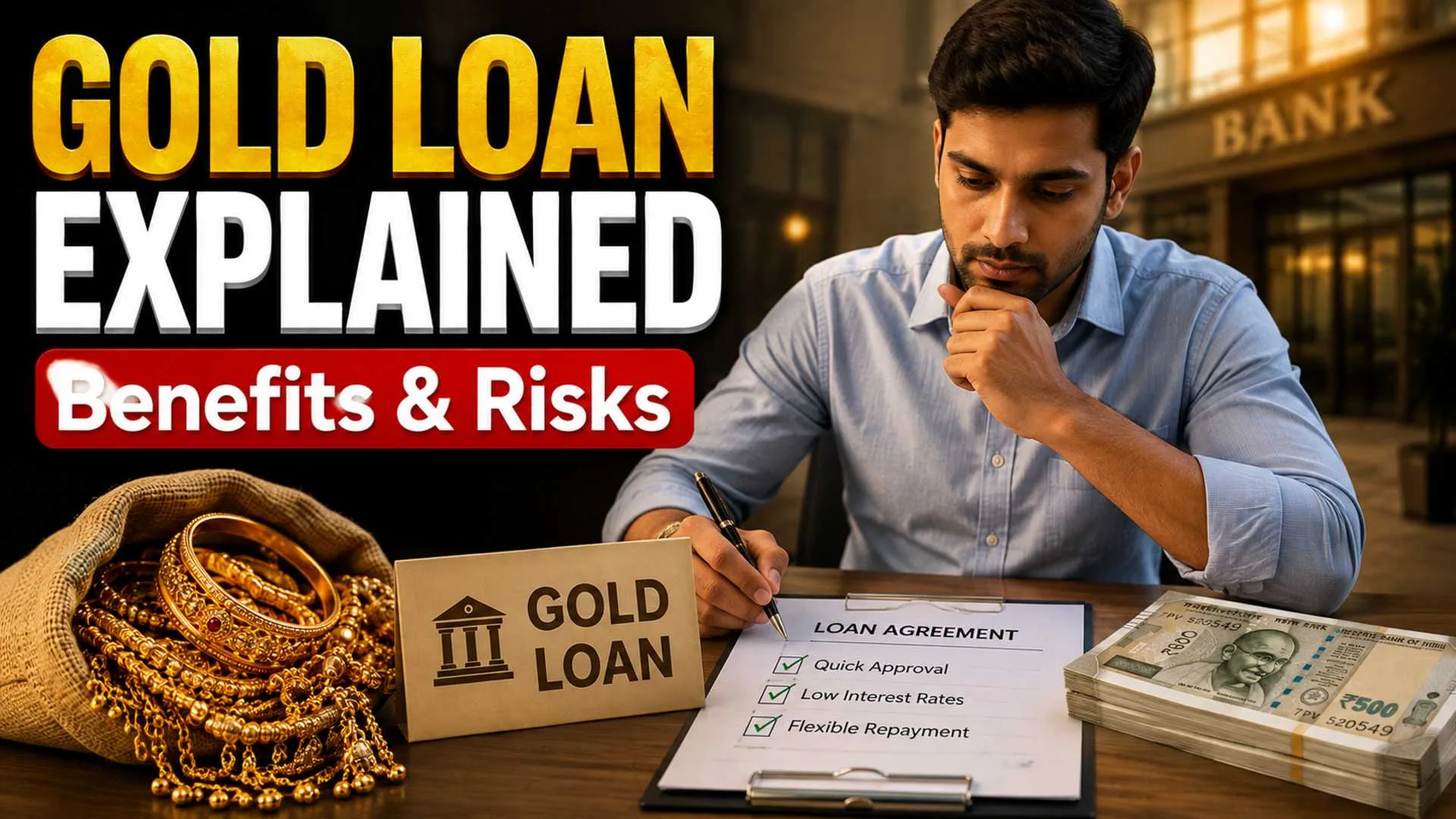 Gold Loans in India: How They Work, Benefits & Risks