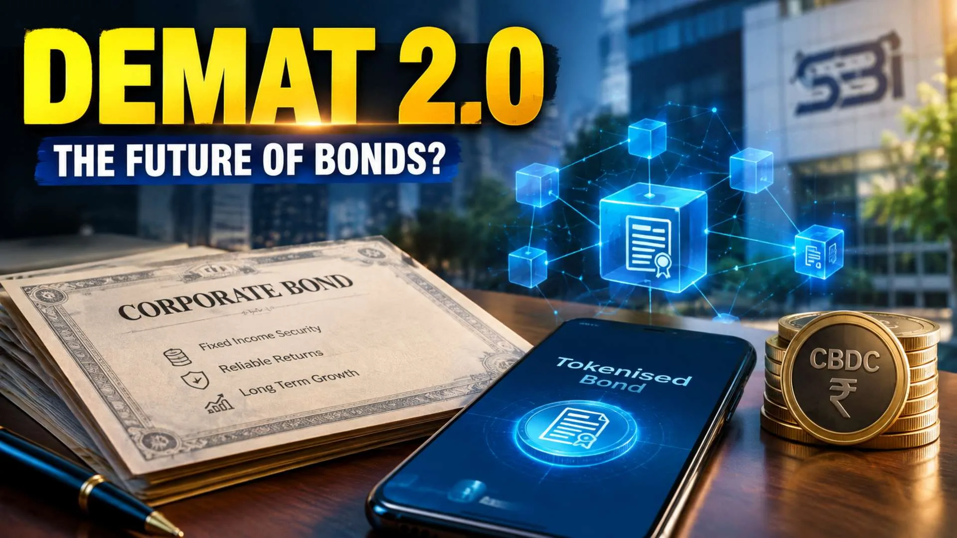 Demat 2.0 Explained: What Is Tokenised Bond Investing?
